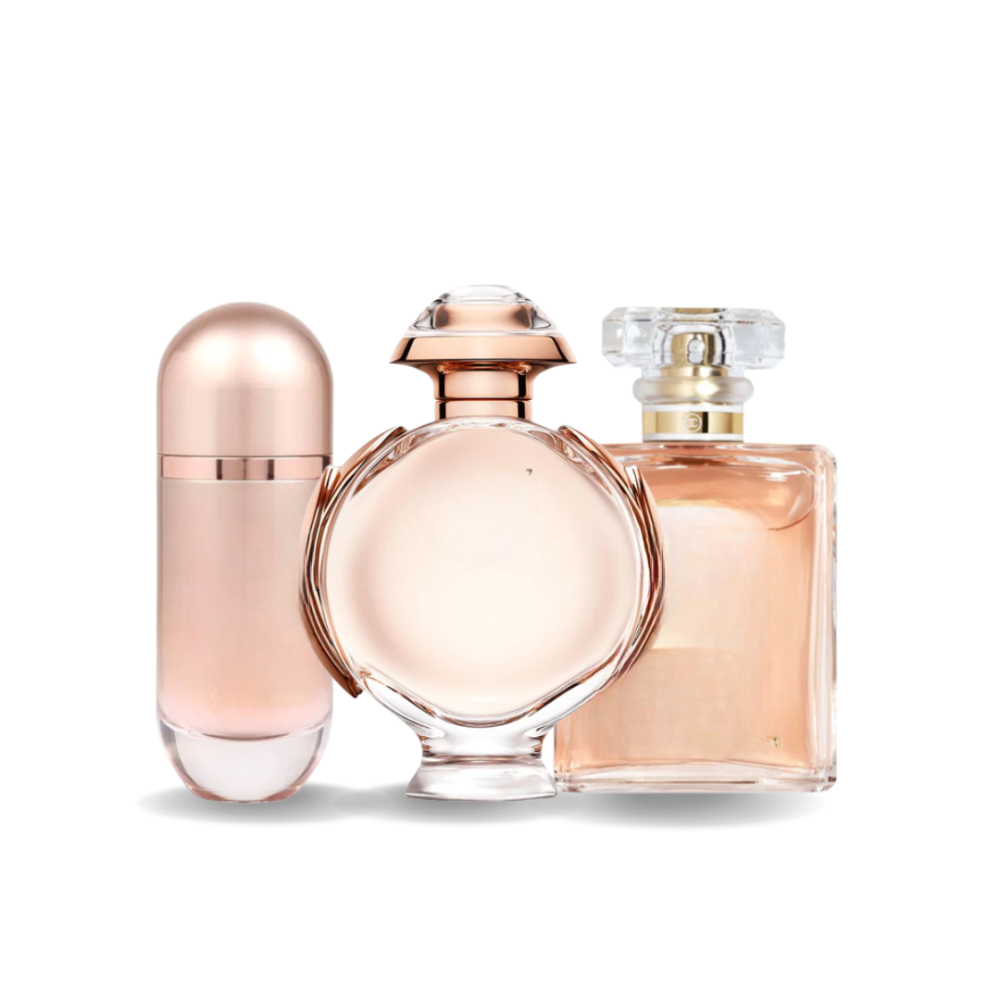 Paquete de 3 perfumes