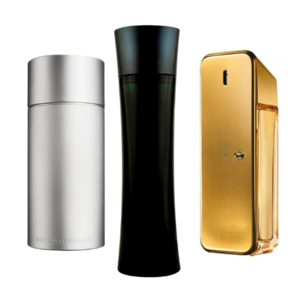 Paquete de 3 perfumes