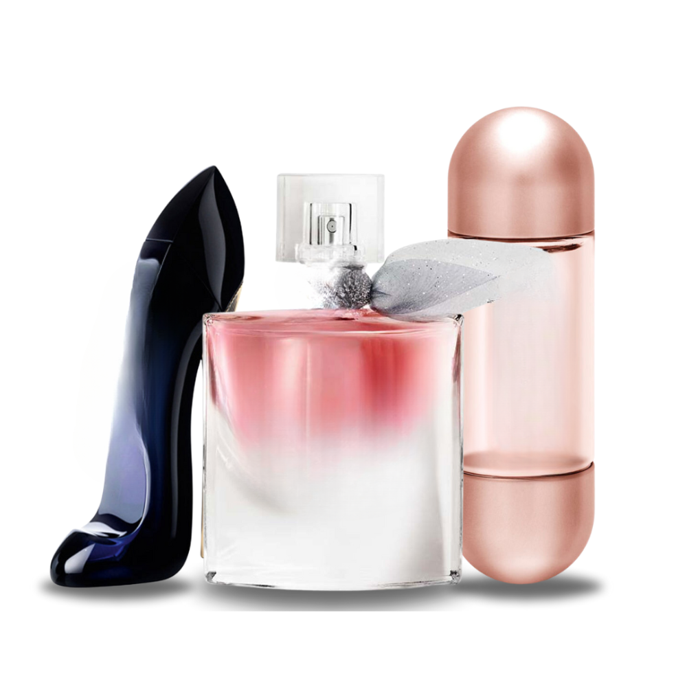 Paquete de 3 perfumes