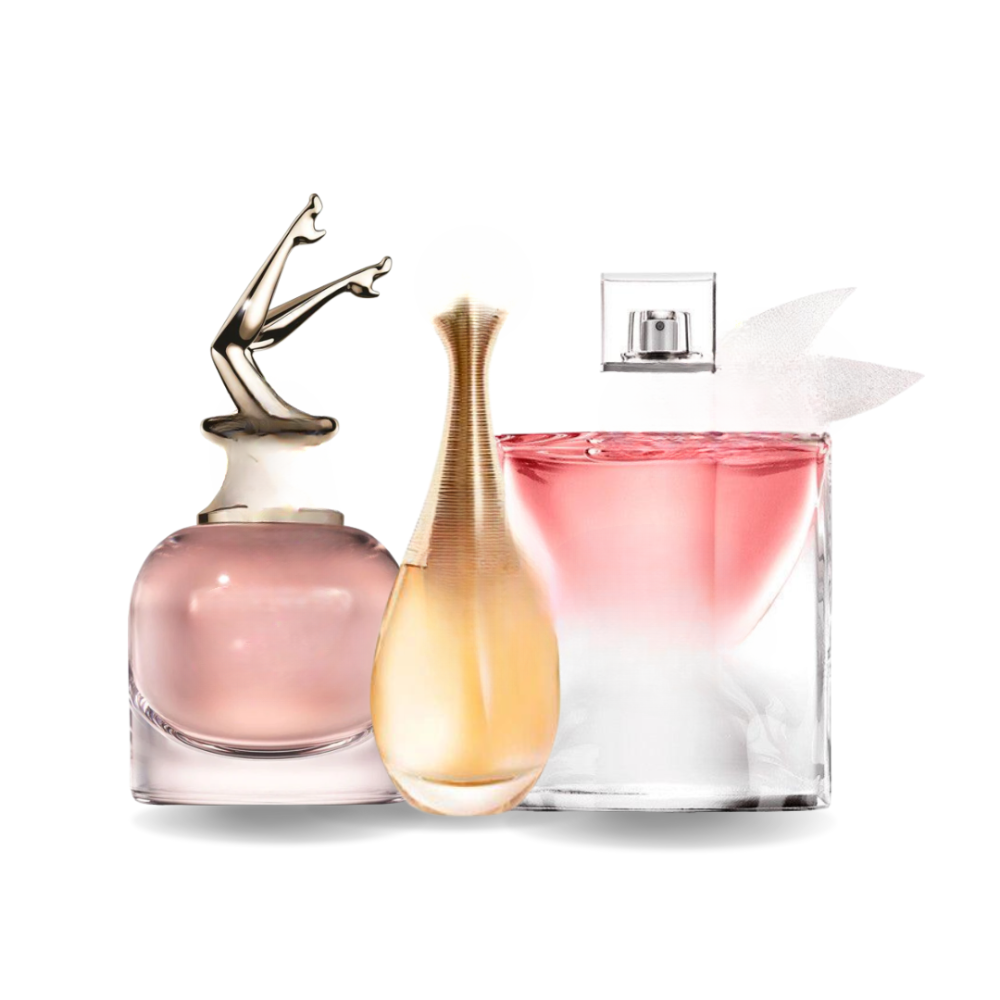 Paquete de 3 perfumes